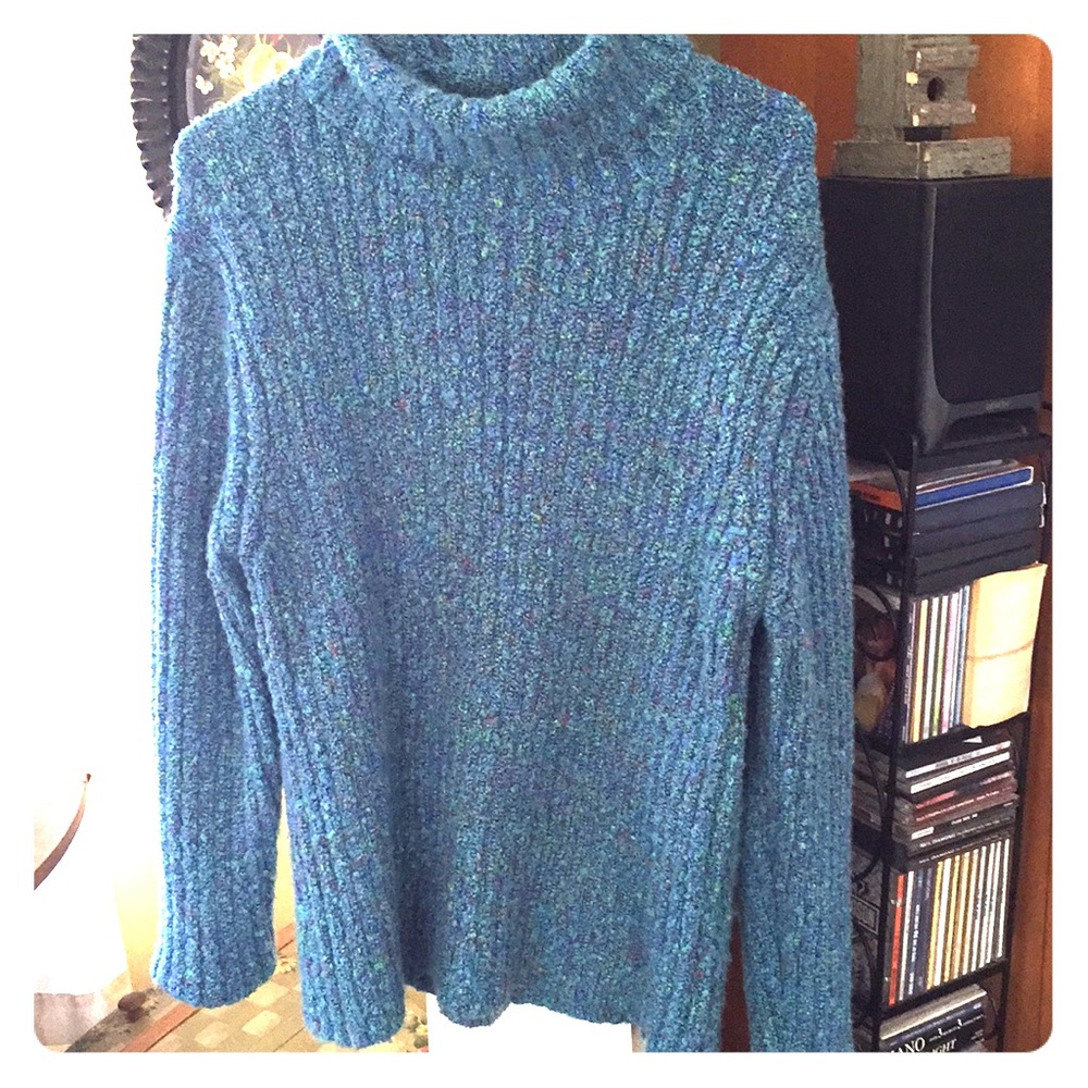 Nice blue sweater